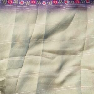Private Lable New soft cotton fabric beautiful saree for wonderful women green