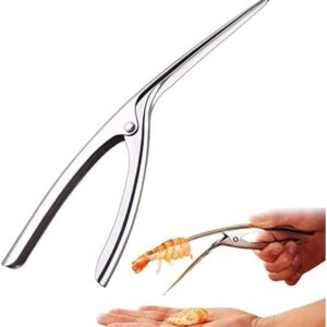 Private Lable Shrimp Peeler Stainless Steel Shrimp Peeler Prawn Peeler for Crustfish