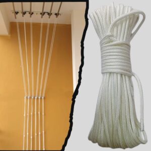 Private Lable Nylon Ropes Individual dropdown Ceiling Cloth Dryer White