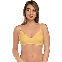 DAISY DEE Womens Cotton bra for women skin colour size 44C