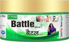 Dr bhushan battle Balm for Pain Relief 55ml