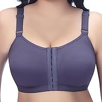Riza Cotton bra for women grey colour size 36