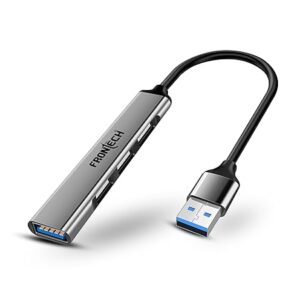 Frontech Multiport HUBUSB 30 3X USB 20Compact Metal Design Multi OS Compatible NC0042