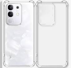 Private Lable Back Soft Transparent Camera Protection Back Cover for vivo Y29 4G AntiScratch Crystal Clear White