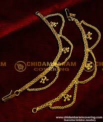 Private Lable Hook Type Traditional Side Maattal Chain Design Imitation Jewelry