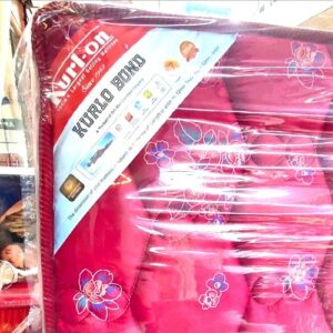 Kurlo Bond Mattress Inches 5 Dark Maroon Colour 5 Feet