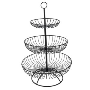 Private Lable Fruit Bowl Fruit Basket Large Holder for Kitchen Pack of 1 3 step