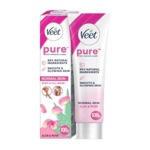 Veet Pure Hair Removal Cream for Women For Normal Skin 100 G