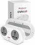 Goldmedal WallE Travel Adaptor with Mobile Stand Three Pin Plug White