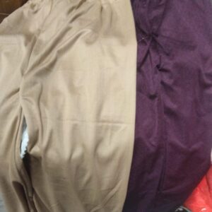 Private Lable Trends Crew Palazzo for Women Loose Fit Ethnic Design Palazo Combo Set of 2 purple and gold size medium