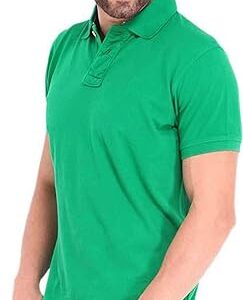 Private Lable ARMAAN Mens Comfort Soft Plain Green Size L