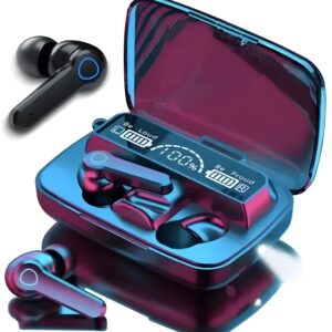 M19 newest V 5 point 3 bluetooth wireless earbuds black