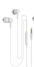 LA CRUISE 310 bass heads Wired Earphone white