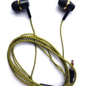 GMB Gold Mobile Laptop And Tablet Yellow Wired Earphone