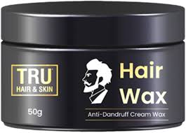 TRU HAIR SKIN Easy to Spread 12hrs hold Anti Dandruff Hair Wax 50gm