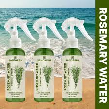Sandarbh Organics Rosemary Water for Hair Growth Spray pack of 3 100ml each