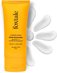 Foxtale SPF 50 Vitamin C Glow Sunscreen with PA Niacinamide 10ml