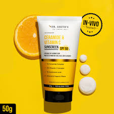 hDr Seth s Ceramide Vitamin C Sunscreen SPF 50 PA 50 g