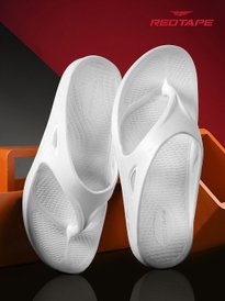 Private Lable Men Thong FlipFlops Size 8 White