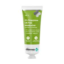 The Derma Co 5 Propylene OilFree Moisturizer with Propylene Glycol Hyaluronic Acid 100 g
