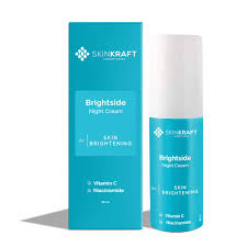 SkinKraft Customized BrightSide Night Cream for Brightening For All Skin Types 30 ml