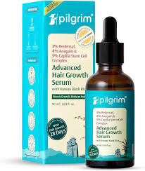 Pilgrim Redensyl 3 Anagain 4 Advanced Hair Growth Serum 100ml HairGrowth Serum for Men Women