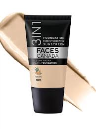 FACES CANADA All Day Hydra Matte Foundation Mini 3in1 Foundation Moisturizer 18ml