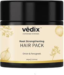 Vedix Customised Ayurvedic Root Strengthening Hair Pack Powder 100 G