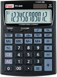 FLAIR Basic Calculator 12 Digit