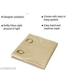 Private Lable golden curtains for living room gold colour 2 pcs