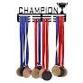 RAOOFA CRAFTS CHAMPIONMEDAL HANGER Medal 30CM X 15CM Black