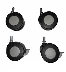 Private Lable Plastic Wheel Set 4pc Grey with Spanner