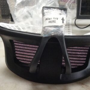 Private Lable Office Chair Back Visitor revolving Chair Back Spare Parts Accessories black colour 1pcs