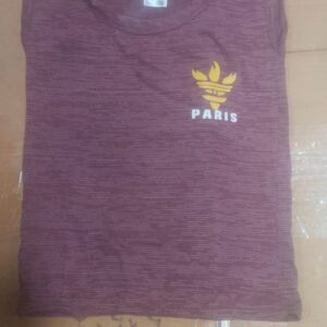 Private Lable kids boys maroon colour T shirt Size M