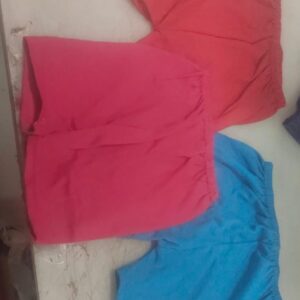 Private Lable kids boys girls shorts 3 pcs multicolour Size 2 3 Y