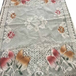 Private Lable Cotton Top Fridge Cover White Colour Pack of 1