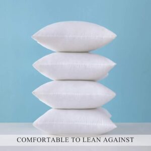 Private Lable Microfiber Cushion FillerThrow Pillow Pack of 5 White