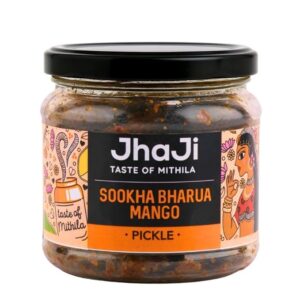 JhaJi Store Aam ka Sookha Bharua mango pickle 250g