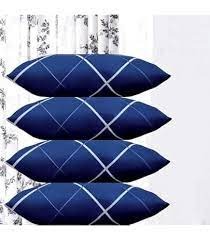 Private Lable Microfibre Sleeping Pillow Pack of 4 Abstract luxury Blue
