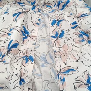 Zudio Men multicolour cotton slim fit printed half sleeve shirt size XL