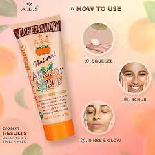 Swiss and Beauty Heng Fang Apricot Scrub 50gm