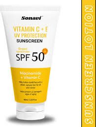 Sonavi Sunscreen SPF 50 PA Vitamin C E for skin cream 60 ml