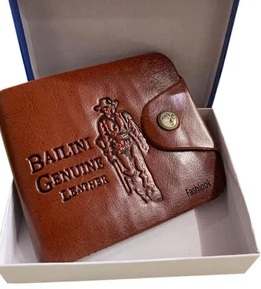 Private Label Men Multicolor Genuine Leather Wallet