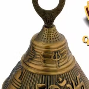Private Label Gold Antique Pooja bells