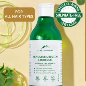 Alps Goodness Fenugreek Biotin AND Redensyl Anti Hairfall Shampoo 290 ml