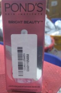Ponds skin institute bright beauty anti pigmentation serum 14 ml