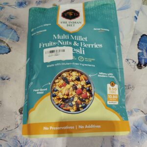 Multi Millet Fruitsnuts Berries Muesli 350 g
