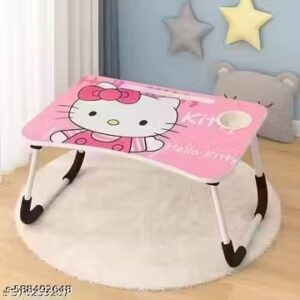 Private Label Study Table Wooden Pink Colour