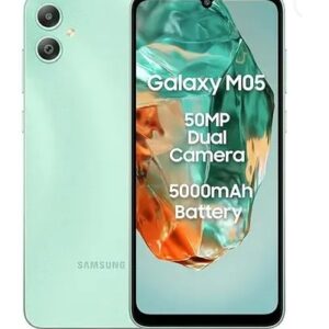 Samsung M05 Mint Green 64 GB 4 GB RAM IMEI 1 353866251763675 IMEI 2 359296291769671