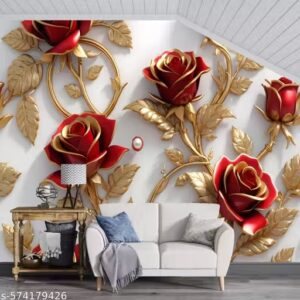 Private Label SlefAdhesive Wallpaper for Living Room Bed Room Pack Of 3